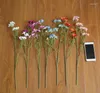 Decorative Flowers 1pc Simulation Campanula Artificial Silk Branch For Home Party Decoration Floral Arrangement Accessories