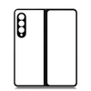 Custodie per telefoni TPU + PC a sublimazione 2D vuote per Sasmung Galaxy Z flip 3/4/5 con inserti in alluminio bordo antiscivolo