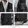 Bannaji colete de carga masculino estilo japonês multi bolsos moda estilo rua sem mangas jaqueta e casaco para masculino hkd230831