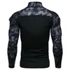 Mäns T-shirts Zogaa Men's Tactical Camouflage Athletic T-Shirts 230830