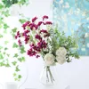 Decorative Flowers 1pc Simulation Campanula Artificial Silk Branch For Home Party Decoration Floral Arrangement Accessories