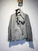 Mens Jackets Deconstruction Asymmetric Tailoring Cold Dyeing Design Men Retro Distressed Washed Zipperc Coat Top 230831