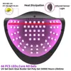Nageltorkar max UV LED -lampa för manikyrgel polsk torkmaskin med stor LCD -touch 66LEDS Smart Dryer Sun S5 230831