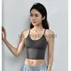 Andere gezondheidsschoonheidsartikelen Sexy Cross Strap Schoonheid Terug Ondergoed Vrouwelijk Vest Crop Top Gewatteerd T-shirt Sexy Tanktops Push-up Ademende Bh Zomer x0831