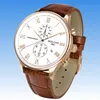 CLOCKS wrist Leather men popular simple BRW watch strap luxury quartz HOLUNS mens Sport waterproof watches mens watches business