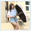 8 костей 190t UV Black Glue Thrigt Sun Umbrella Sunny и Rain Umbrella с защитой и защитой от солнца HKD230901