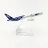 Flygplan Modle 16cm Airbus A320 A330 A350 A380 Boeing B737 B747 B777 B787 Airplanes Plan Model Diecast Aircraft Toys Airliner Model Kids Gift 230830