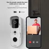 Do drzwi wideo Smart Doorbell Home bezprzewodowa kamera Wi -Fi Wodoodporna zewnętrzna inteligentna bezprzewodowa dzwonnica wizualna 230830