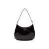 Cleos Tote Bags Mulheres Designer Ombro Underarm Bag Hobo Bolsas Moda Alta Qualidade Couro Suave Brilhante Clássico Mulher Embreagem Totes Silver Flip