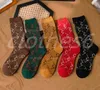 Mode Hommes Chaussettes Femmes Luxe Coton Chaussette classique Lettre de créateur Bas confortable 5 paires ensemble de haute qualité Tendance populaire