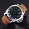 SUPERCLONE VS Relojes de lujo para hombre Reloj de pulsera mecánico Serie Pana Moda Tres agujas Pequeño Correr Segundo Diseñador para hombres 0m2f