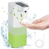 Distributeur de savon liquide automatique avec capteur 400 Ml mousse Rechargeable USB IPX4 étanche sans Contact