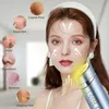 Dispositivos de cuidado facial 3 en 1 RF EMS Dispositivo de belleza Máquina de pulso Levantamiento de cuello Eliminar bolsas Estiramiento de ojos Rejuvenecimiento de la piel 230831