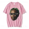 T-shirts hommes Rappeur Young Thug Graphic T-shirt Hommes Femmes Mode Hip Hop Street Style T-shirt Été Casual T-shirt à manches courtes surdimensionné T230831