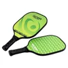 Squash Racquets Pickleball Paddle Graphit Pickleball Racket z powierzchnią włókna węglowego i polimerowym rdzeniem o strukturze plastra miodu do zewnętrznego wewnętrznego 230831