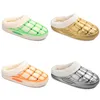 2023 fleece thickened warm cotton men woman golden silver green orange black trend couple shoes color5