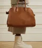Akşam çantaları margaux15 çanta inek derisi yüksek kapasiteli banliyö çantası süet satır LCU yumuşak moda marka tasarımcısı kadın
