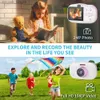 Filmadoras câmera infantil à prova d'água digital para crianças selfie crianças filmadora brinquedo meninos meninas aniversário novo q230831