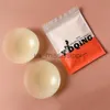 Almofada de mama 1 par Ecofriendly Strapless Macio Invisível Silicone Pasties Pads Mulher Acessórios Silicone Pasties Mamilo Capas X0831