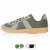 BW Army Designer Shoes Footwear White Green Olive Beige Cheels Cheels Cheerds Trainers for Men Women Classic Plate-Forme Sneakers