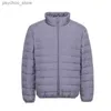 Men's Down Parkas Autumn And Winter New Down Jacket Men's Short Black Dark Red Navy Blue Dark Gray Long Sleeve Stand Up Collar Trend Casual Wear Q230831