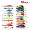 Appâts Leurres Ensemble de leurres de pêche Pêche Appât dur Mini Minnow Flottant Swing Crankbait Crazy Wobblers Artificiel Bionic Crank Lures 230830