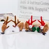 クリスマスヘアピンヘアアクセサリー子供のヘアピンセットアントラーペアギフトパーティーダックビーククリップ
