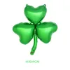 Party Decoratie 10 stks Groene Klaver St Patrick's Day Decoraties Shamrock Ierse Bruiloft Home Decor Supplies2801