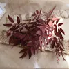 Декоративные цветы 1 шт. Искусственные листья букет поддельные джунгли свадебные фон для украшения рождественская листво