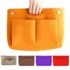 1PC Vilt Cosmetische Tas Reizen Multifunctionele Handtas Cosmetische Organizer Purse Insert Bag Vilt Opbergtas Case221R