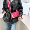 Designer 23 Snapshot Leather Real Leather Crossbody Bag تنوع حقيبة كاميرا صغيرة حقيبة مصغرة للتصوير الفوتوغرافي في الشارع مع صندوق 19*7*11.5 سم