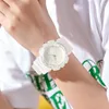 Zegarstka 2023 Modna Kobiet Watches Student Sport Quartz Watch Electronic Waterproof Wristwatch dla dziewcząt Relogio Feminino 6094