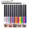 Göz Shadowliner kombinasyonu Handiyan 12 Renk Mat UV UV ışıklı Renkli Eyeliner Kiti Su Geçirmez Kolay Giymek Makyaj Kalemi 230830