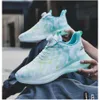 Jelly Sole Womens Mens Noctilucent Couple Running Shoes Casual Sneakers Breathable Mesh Sports Trainers For Youth Green Blue Gold