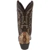 Bottes unisexe Cowboy hommes genou haute moto rétro pointu Western motif serpent femmes taille 3848 230831