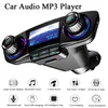 CAR FM Transmitter اللاسلكي Bluetooth Handsfree Auto Kit Aux MP3 Player TF Dual USB 2 1A Power On Off Display Audio 3471