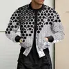 Giacche da uomo Y2k Chaqueta Autunno Uomo Bomber Plus Giacche di flanella Capispalla Uomo Colletto da baseball Giacca impermeabile Cappotto Abbigliamento Blouson Homme 230831