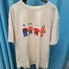 T-shirts masculins Vêtements de mode S-South Park T-shirt Coton Carton Cartoon Imprimé Couper à manches Couettes Top Tee T240424