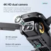 Simulators 2022 Nieuwe XYRC S86 Mini Drone 4K Professionele Dual Camera Vierweg Obstakel vermijden Opvouwbare Quadcopter Speelgoed Cadeaus Voor Jongens x0831