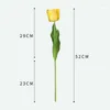 Decoratieve bloemen 1PC Tulp Kunstbloem Real Touch Boeket PE Fake Voor Bruiloft Decoraties Huis Tuin Decor