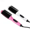 Raktare dropshipping multifunktionellt elektriskt hår curler anti-skald strykjärn hårrätkammar rätning borst curling verktyg l230916