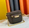 Mini Bumbag Ceinture Sac de poitrine Été de luxe Femmes Fourre-tout Sac à main Embrayage Sac de taille Hommes Fanny Pack Rose Designer Pochette Crossbody Sacs à bandoulière en cuir