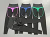 Leggings pour femmes Sexy Mesh Femmes Shorts de sport transparents ou pour Fitness Voir à travers les Leggins serrés Mujer Gym Noir 230830