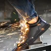 Stiefel Leder Sicherheitsschuhe Männer Stahlkappe Anti Smash Anti Punktion Arbeit Wasserdicht Anti Verbrühungen Industrie 230830