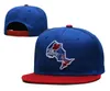 Nouveau Baseball Snapback chapeaux carte de la ville équipe couleur casquette Snapbacks réglable mélange Match commander toutes les casquettes