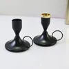 Candle Holders Nordic Iron Art Wine Cup Candlestick Golden Wedding Decoration Bar Party Living Room Decor Home Metal Candleholder