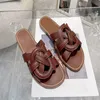 Mulheres verão sandálias casuais designer de moda unisex casa sapatos planos casuais conforto toe chinelos de praia