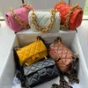 Designerka torba na ramię moda Klasyczne luksusowe, prawdziwa skórzana złota łańcuch torba komunikatorów