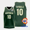 Maillot de basket-ball de la Coupe du monde FIBA 2023 d'Australie 5 Patty Mills Équipe nationale 22 Luke Jacob 7 Isaac Humphries Travers 3 Dejan Vasiljevic 4 Jackson Thomas Hommes Femmes Jeunes