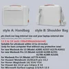 Laptop Bags Shockproof Laptop Sleeve Bag for Macbook Air 13.6 A2681 A2337 Case Handbags for Macbook Pro 13 14 inch M2 A2338 A2779 A2442 230831